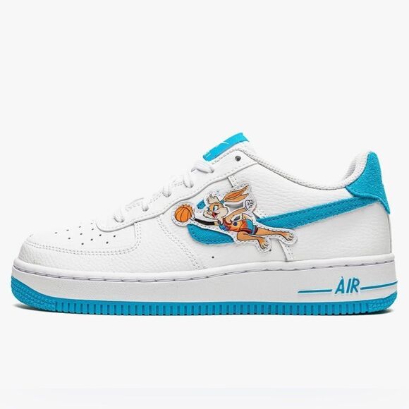 Nike Air Force 1 Space Jam Grade School EUC - Picture 2 of 8